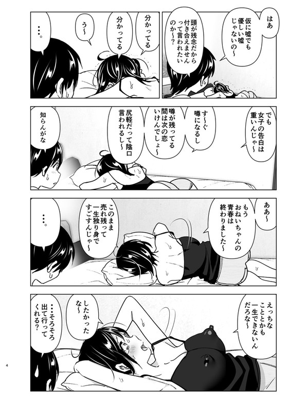 おバカ系おねショタ『おねいちゃんと愚痴を聞いてあげる弟の話』(すぺ/なかに)の画像 おバカ系おねショタ『おねいちゃんと愚痴を聞いてあげる弟の話』(すぺ/なかに)の画像
