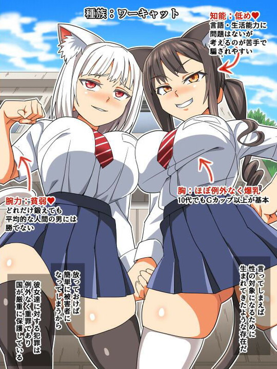 爆乳ネコミミ娘【全員馬鹿で巨乳の種族とドスケベハーレム生活】あくしずの画像 爆乳ネコミミ娘【全員馬鹿で巨乳の種族とドスケベハーレム生活】あくしずの画像
