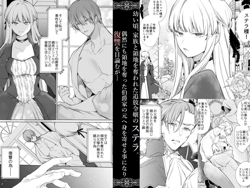 悪役になれなかった追放令嬢は甘く優しく壊される~幼なじみ伯爵子息の溺愛監禁調教~|Yatomomin/山本ともみつ/ワキタゴジョーの画像 悪役になれなかった追放令嬢は甘く優しく壊される~幼なじみ伯爵子息の溺愛監禁調教~|Yatomomin/山本ともみつ/ワキタゴジョーの画像