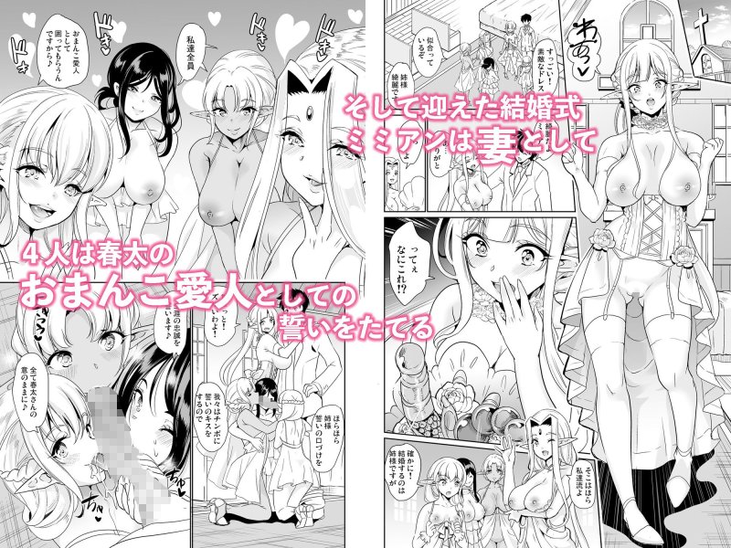 【エルフハーレム】スケベエルフ姉妹、婚活に来る 総集編|弥美津峠/鳳まひろの画像 【エルフハーレム】スケベエルフ姉妹、婚活に来る 総集編|弥美津峠/鳳まひろの画像