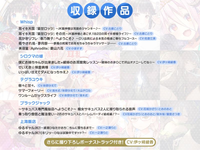 【ボイス15作品50時間】FANZA Present’s 音声作品スターターパック Blue コンプリートセットの画像 【ボイス15作品50時間】FANZA Present’s 音声作品スターターパック Blue コンプリートセットの画像