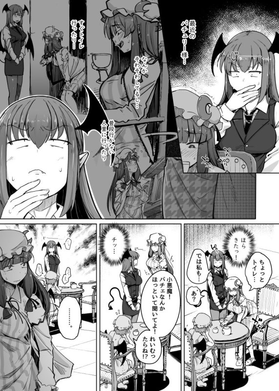【東方Project パチュリー&小悪魔】穴とむっつりどすけべだいとしょかん5|自家発電処/flanviaの画像 【東方Project パチュリー&小悪魔】穴とむっつりどすけべだいとしょかん5|自家発電処/flanviaの画像