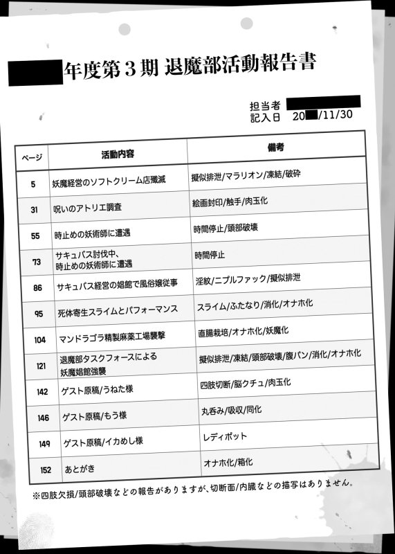 【JK異種姦・敗北・状態変化】JK退魔部 Season3|FanaticPictures/煌野一人の画像 【JK異種姦・敗北・状態変化】JK退魔部 Season3|FanaticPictures/煌野一人の画像