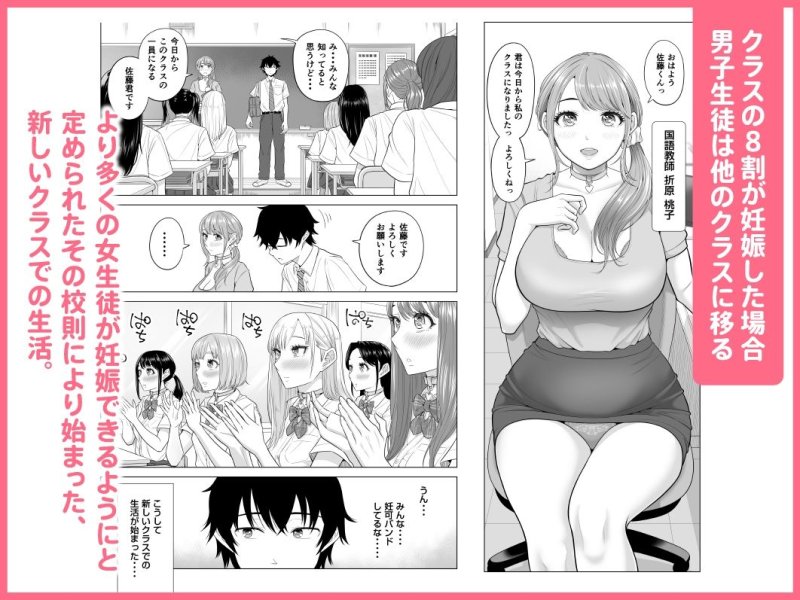 【男女比1:5000でJK孕ませ放題】男性が極端に少ないこの世界では、精子は貴重な資源です。その2|伊達ろくの画像 【男女比1:5000でJK孕ませ放題】男性が極端に少ないこの世界では、精子は貴重な資源です。その2|伊達ろくの画像