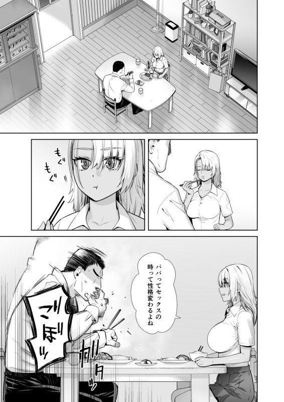 【父×金髪ギャルJK娘近親姦】ギャル娘が父親との愛情ックス3｜紅茶屋／大塚子虎のサムネイル画像